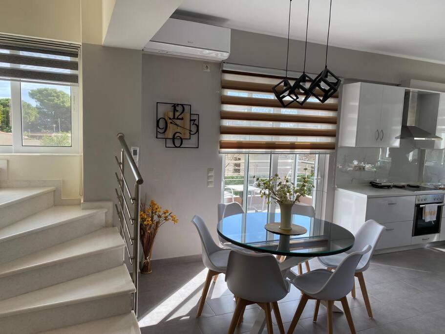 Keskos Luxury Villa Artemida  Luaran gambar
