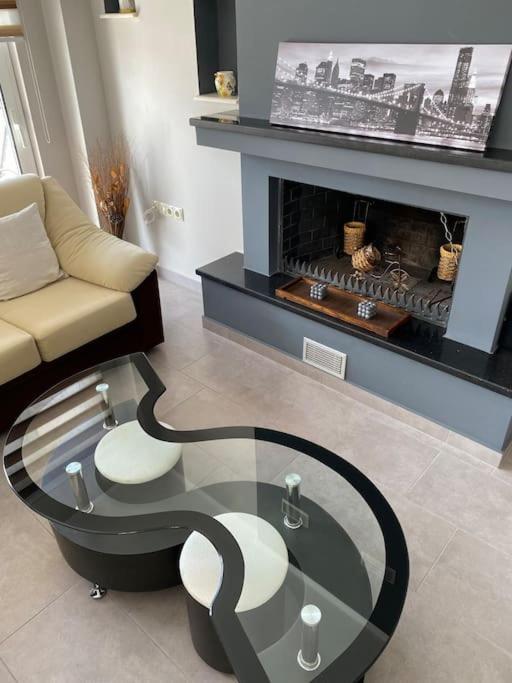 Keskos Luxury Villa Artemida  Luaran gambar