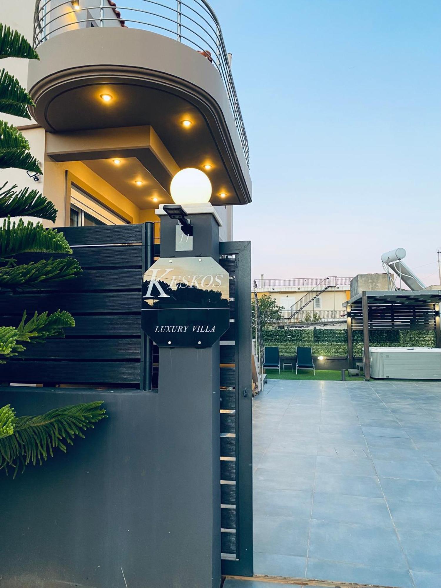 Keskos Luxury Villa Artemida  Luaran gambar