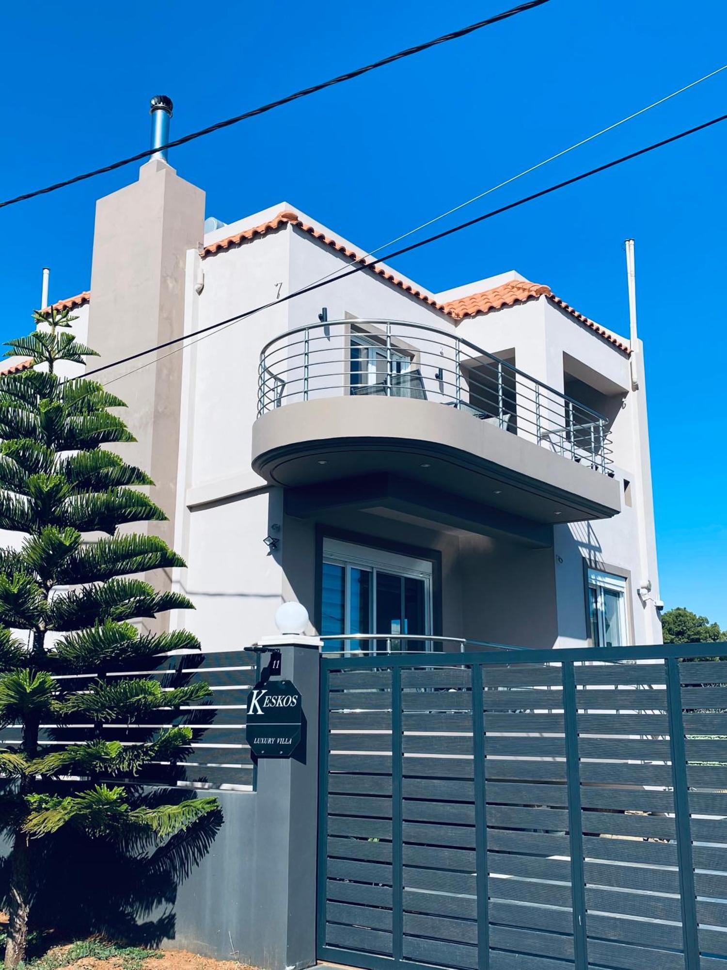 Keskos Luxury Villa Artemida  Luaran gambar