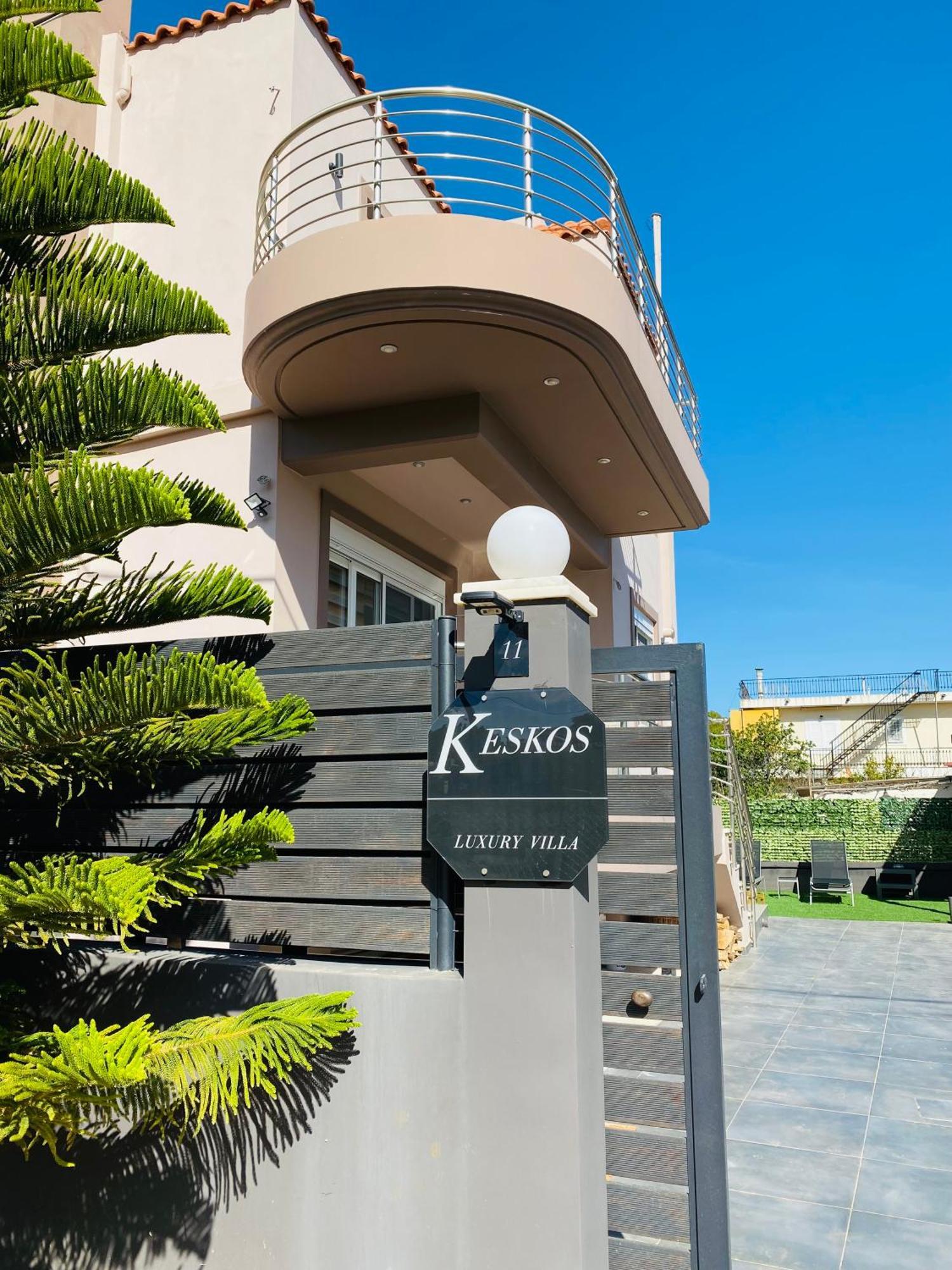 Keskos Luxury Villa Artemida  Luaran gambar