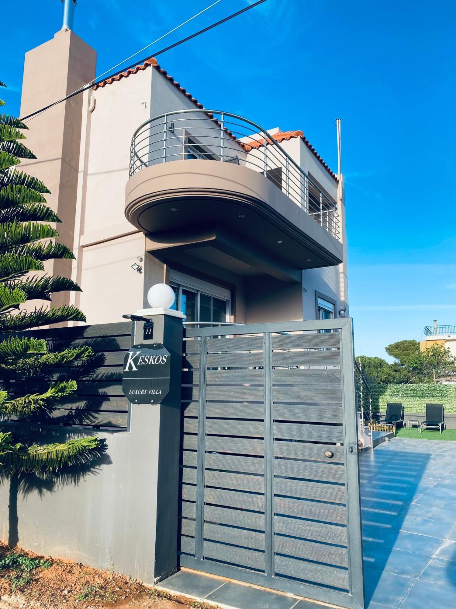 Keskos Luxury Villa Artemida  Luaran gambar
