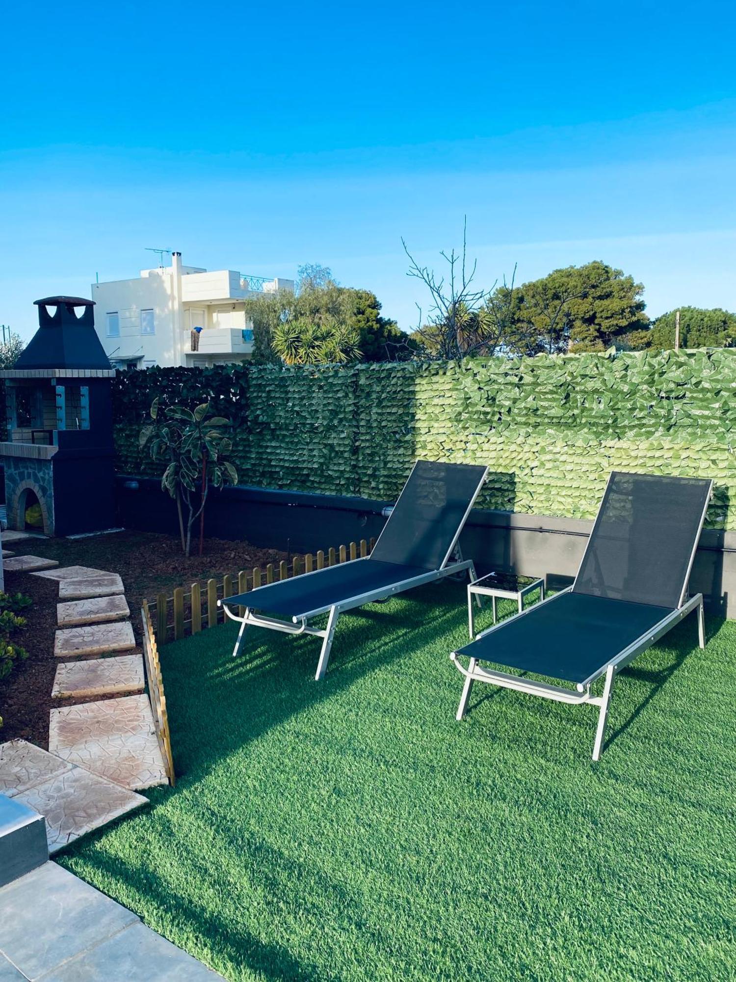 Keskos Luxury Villa Artemida  Luaran gambar