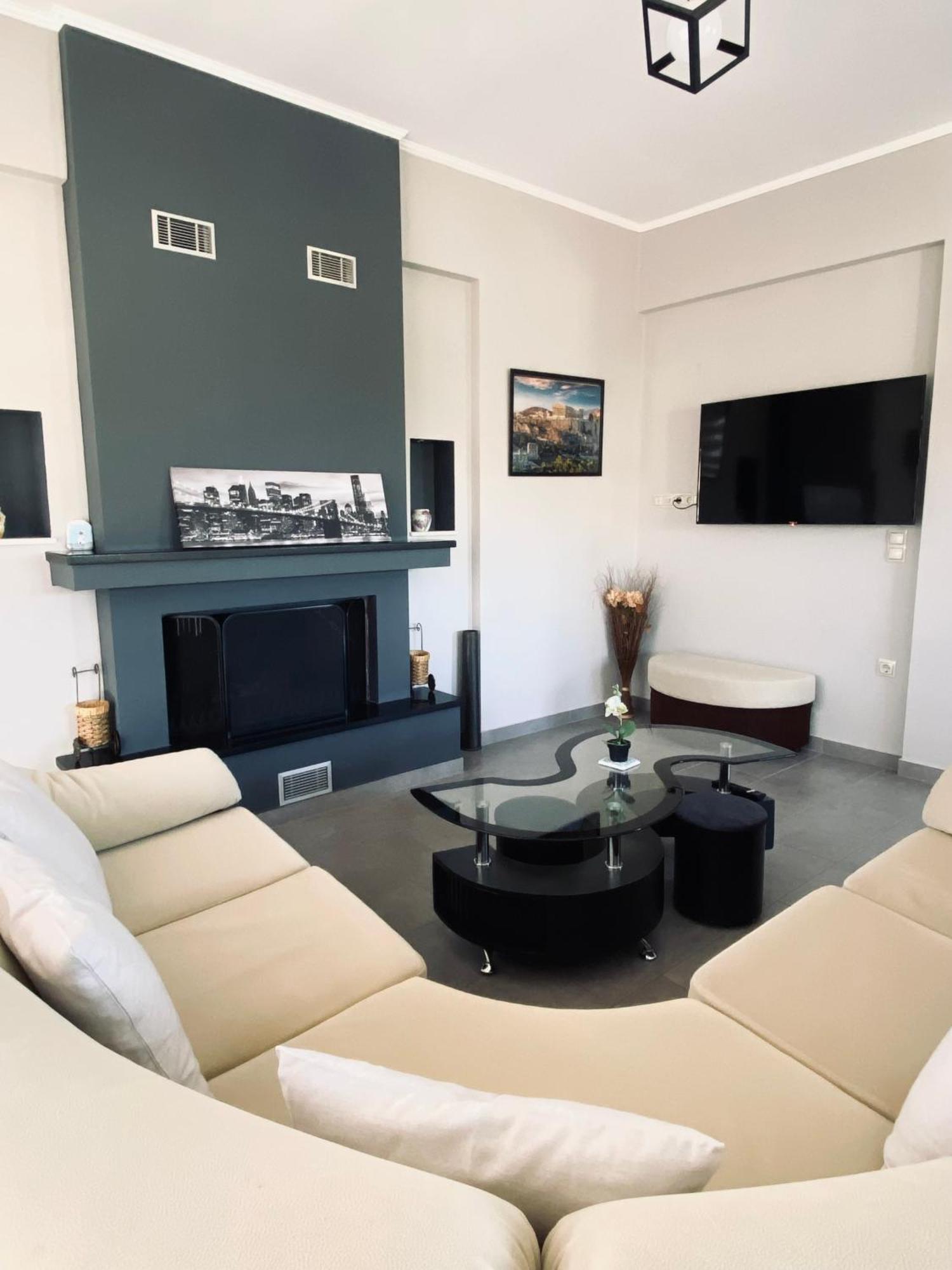 Keskos Luxury Villa Artemida  Luaran gambar